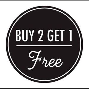 Buy 2 Get 1 Free